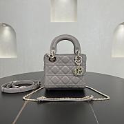 Fortok Dior Lady Dior Grey 17 x 15 x 7 cm - 1