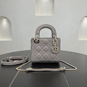 Fortok Dior Lady Dior Grey 17 x 15 x 7 cm