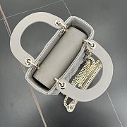 Fortok Dior Lady Dior Grey 17 x 15 x 7 cm - 2