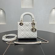 Fortok Dior Lady Dior White 17 x 15 x 7 cm - 1