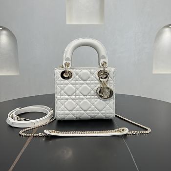 Fortok Dior Lady Dior White 17 x 15 x 7 cm