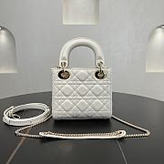 Fortok Dior Lady Dior White 17 x 15 x 7 cm - 3