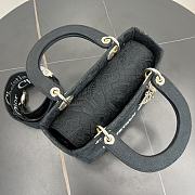 Fortok Christian Dior Pre-owned 2010s Medium Lady D-Lite Handbag - Black 24 x 21 x 12 cm  - 2