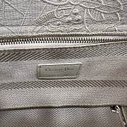Fortok Christian Dior Pre-owned 2010s Medium Lady D-Lite Handbag - Tan 24 x 21 x 12 cm  - 3