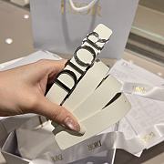 Fortok Gucci White Belt - 3