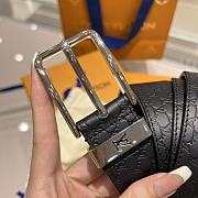 Fortok Louis Vuitton Black Belt - 6