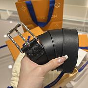 Fortok Louis Vuitton Black Belt - 4