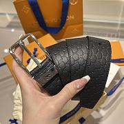 Fortok Louis Vuitton Black Belt - 3
