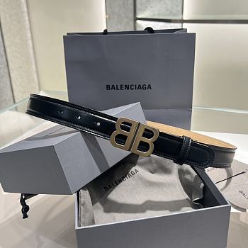 Fortok Balenciaga Black Belt