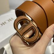 Fortok Dior Brown Belt 2.5 cm - 5