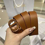 Fortok Dior Brown Belt 2.5 cm - 4