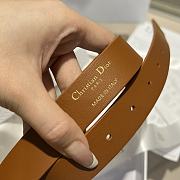 Fortok Dior Brown Belt 2.5 cm - 2