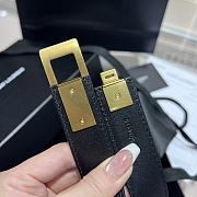Fortok Saint Laurent YSL Belt With Gold Hardware - 4