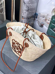 Fortok Loewe Anagram Basket Bag 34-13-16.5cm - 5
