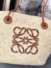 Fortok Loewe Anagram Basket Bag 34-13-16.5cm - 2