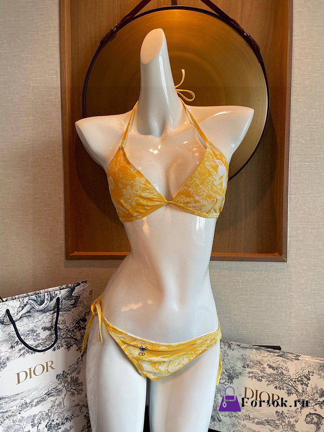 Fortok Dior Bikini Yellow - 1
