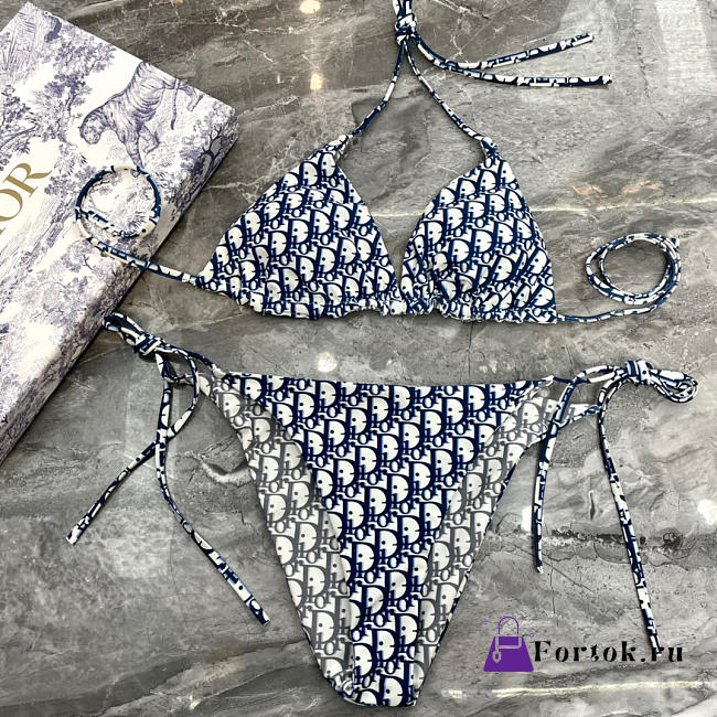 Fortok Dior CD Bikini Blue - 1