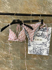 Fortok Dior CD Bikini Pink - 5