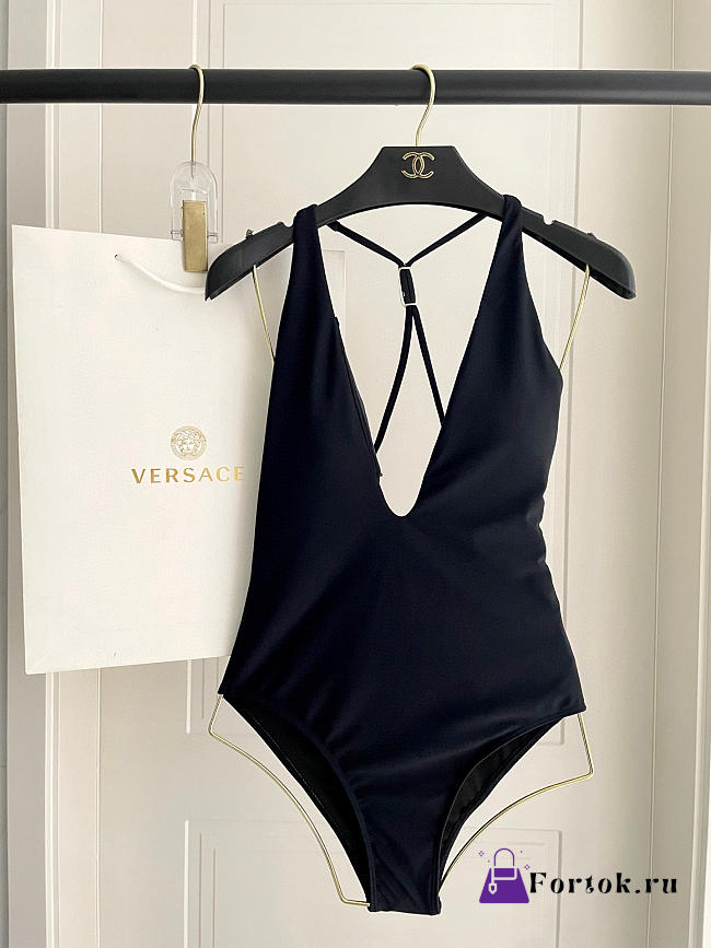 Fortok Versace Swimsuit Black - 1