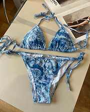 Fortok Dior Blue Bikini - 1