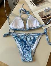 Fortok Dior Blue Bikini - 3