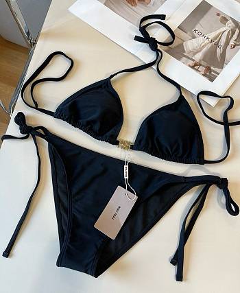 Fortok Miu Miu Black Bikini