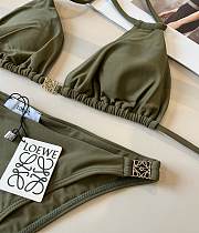 Fortok Loewe Bikini Moss Green - 6