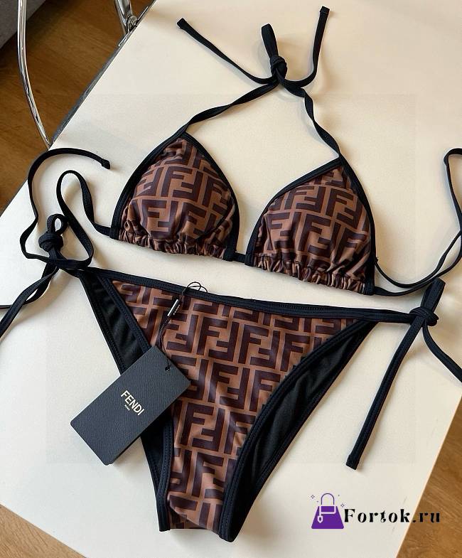 Fortok Fendi Bikini Brown - 1