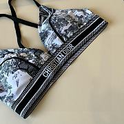 Fortok Dior White Black Bikini - 5