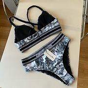 Fortok Dior White Black Bikini - 4