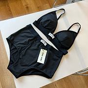 Fortok Miu Miu Bikini Set Black  - 5