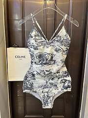 Fortok Dior Swimsuit White - 1