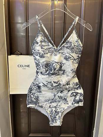 Fortok Dior Swimsuit White