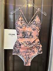 Fortok Dior Swimsuit Pink - 1