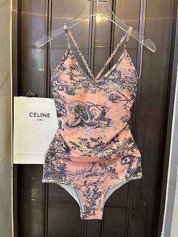 Fortok Dior Swimsuit Pink