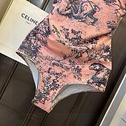 Fortok Dior Swimsuit Pink - 2