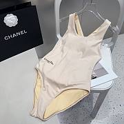 Fortok Dior Swimsuit Beige - 1