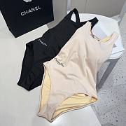 Fortok Dior Swimsuit Beige - 2
