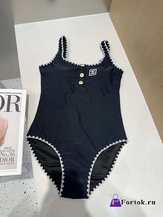 Fortok Gucci Swimsuit Black - 1