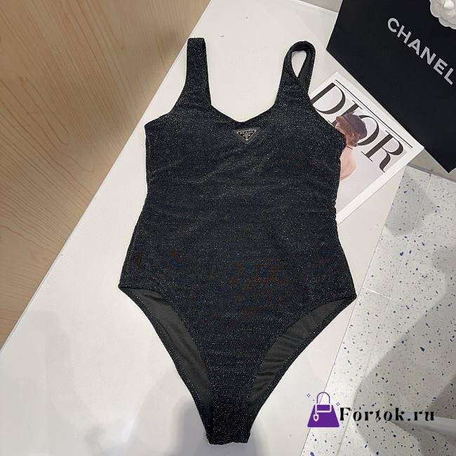 Fortok Prada Swimsuit Black 02 - 1