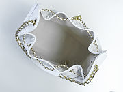 Fortok Chanel 25 White Caviar Leather Bag 40*30*15cm - 2