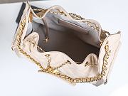 Fortok Chanel 25 Beige Caviar Leather Bag 40*30*15cm - 6