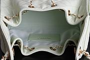 Fortok Chanel 25 Baby Green Caviar Leather Bag 30 x 26 x 14cm - 4