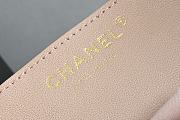 Fortok Chanel 25 Baby Pink Caviar Leather Bag 30 x 26 x 14cm - 5