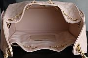 Fortok Chanel 25 Baby Pink Caviar Leather Bag 30 x 26 x 14cm - 2