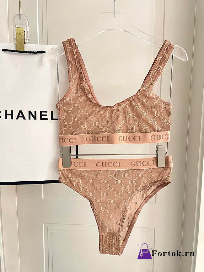 Fortok Gucci Bikini Pink  - 1