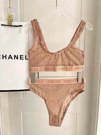 Fortok Gucci Bikini Pink 