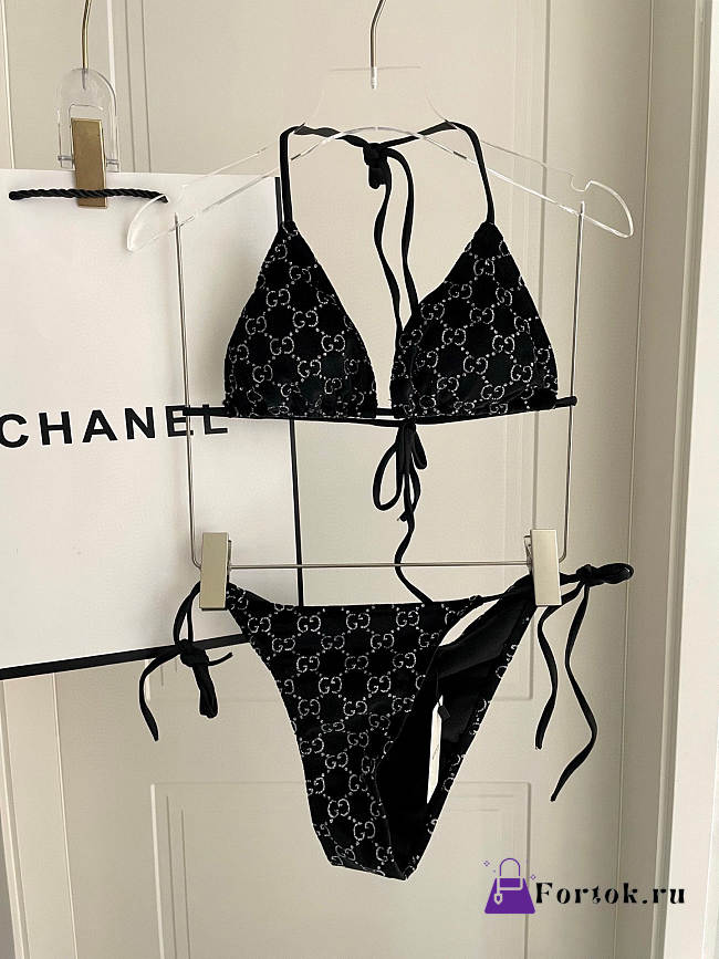 Fortok Gucci Bikini Black  - 1