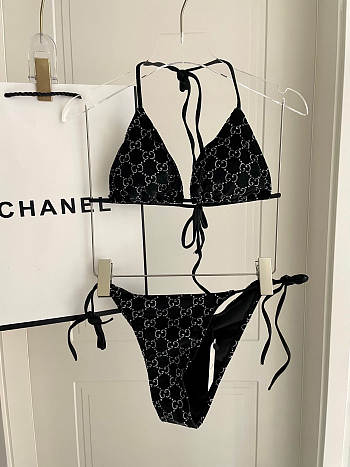 Fortok Gucci Bikini Black 