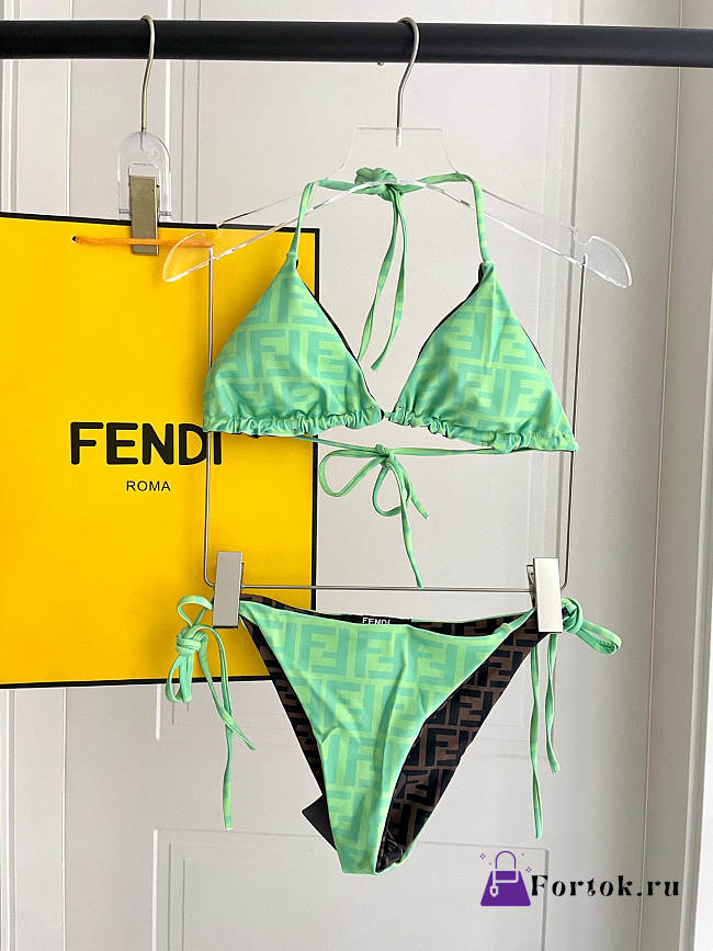 Fortok Fendi Bikini Green - 1